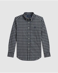 Polo Ralph Lauren - Plaid Cotton Poplin Shirt - ICONIC EXCLUSIVE - Teens