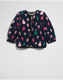 Country Road - Print Sherpa Lined Jacket