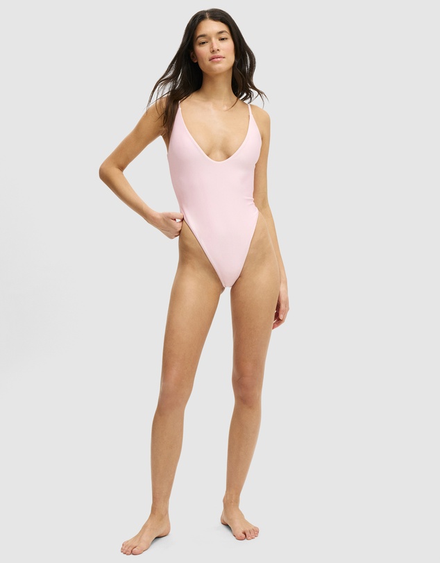 Cotton On Body - Tie Back Strapy One Piece Brazilian