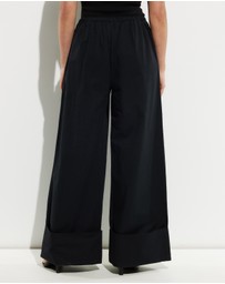 Calli - Tara Cuffed Twill Pants