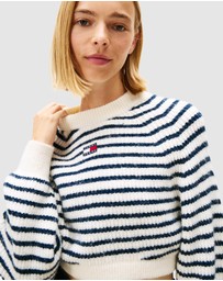 Tommy Jeans - Crop Badge Sweater