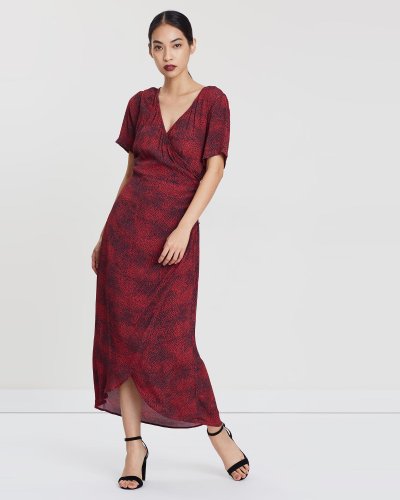 The Hunted Wrap Maxi Dress