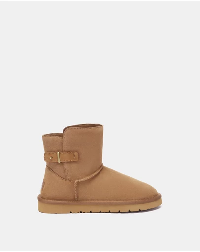 EVERAU - Australian Shepherd Ugg Mini Winza Cow Suede Upper UGG Boots