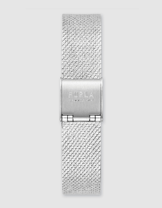 Furla - Furla Small Logo - Silver Tone