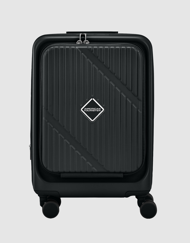 American Tourister - Velox Carry-On Small Suitcase 54cm Expandable Book-Opening