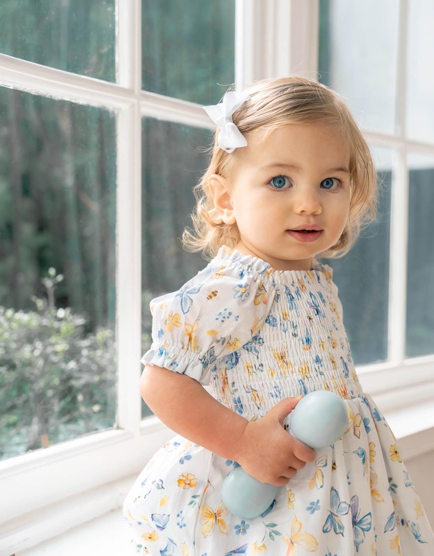 Bebe by Minihaha - Libby SS Butterfly Dress - Babies