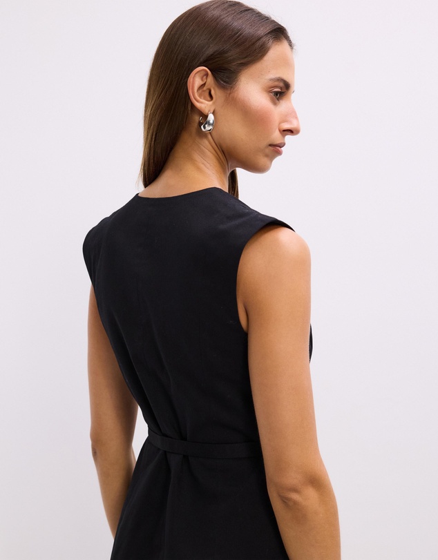 The Fated - Mabel Vest Midi Dress