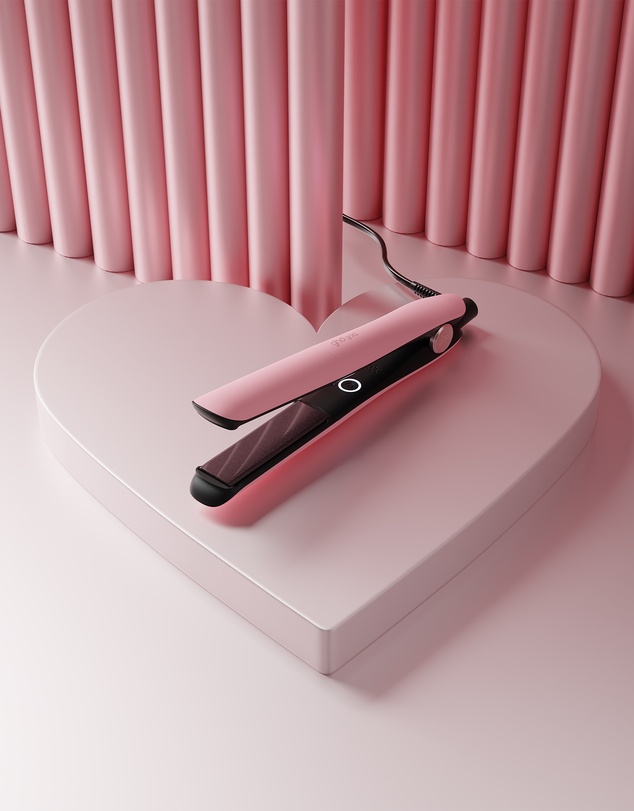 ghd - NEW gold Limited Edition Hair Straightener in Dusted Pink