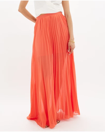 Amelius - Leonore Pleated Maxi Skirt