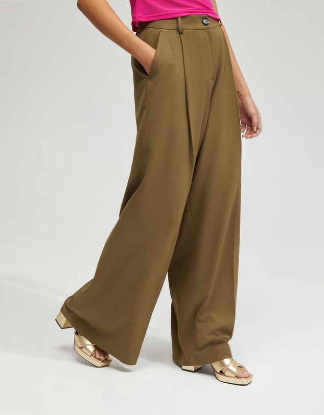 Oxford - Margot Wide Leg Pants