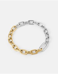 Daniel Wellington - Contrast Link Bracelet Two Tone