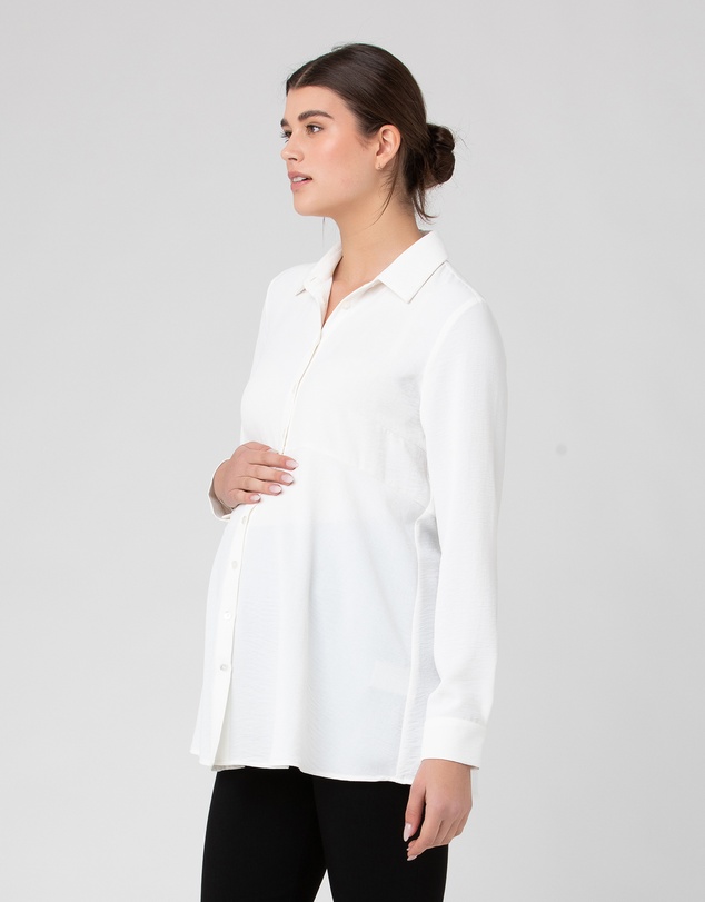 Ripe Maternity - Tina Peplum Shirt