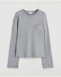COS - Cotton Long-Sleeved T-Shirt