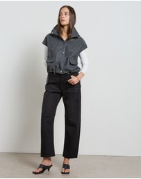 DRICOPER DENIM - Dina Cropped Barrel Jeans