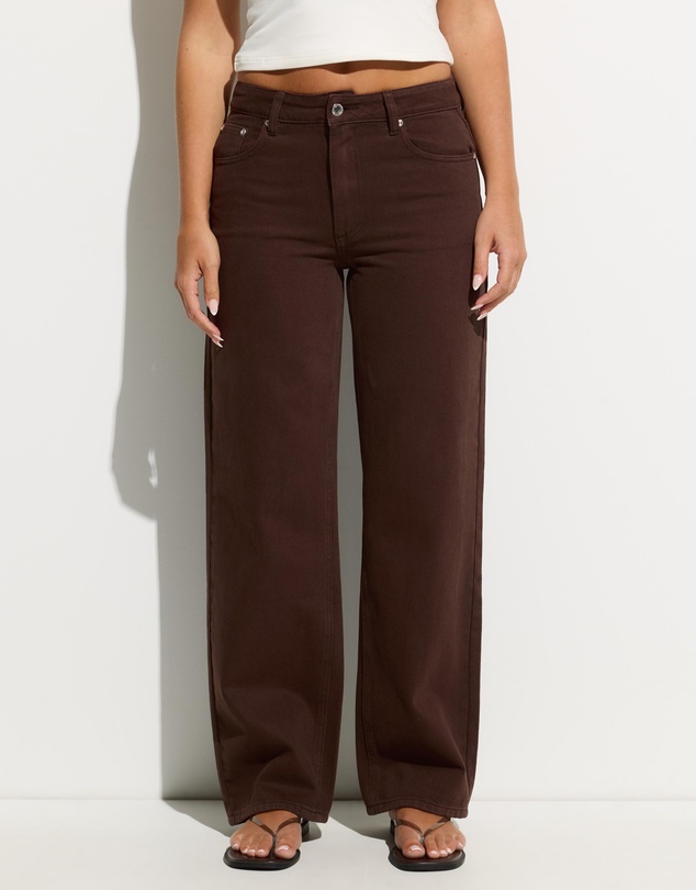 Dazie - Florence Mid Straight Jeans