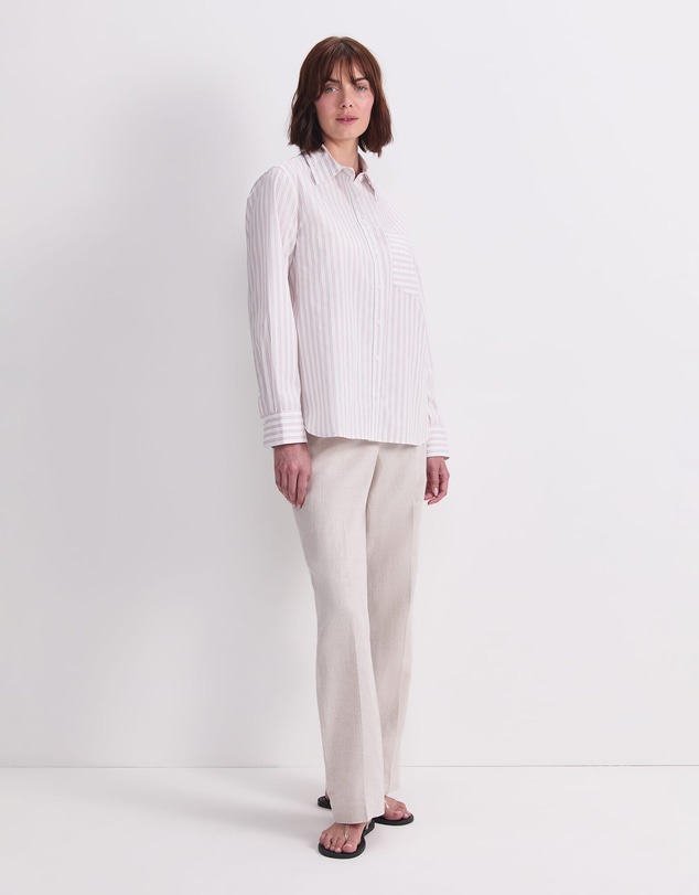 Sportscraft - Logo Stripe Pocket Shirt