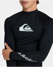 Quiksilver - Mens All Time Long Sleeve Rash Vest