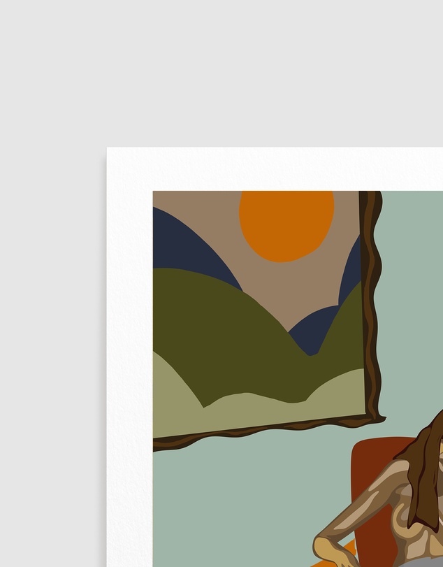 Olive et Oriel - KH Studio - Hester II by Karla Hyman Art Print
