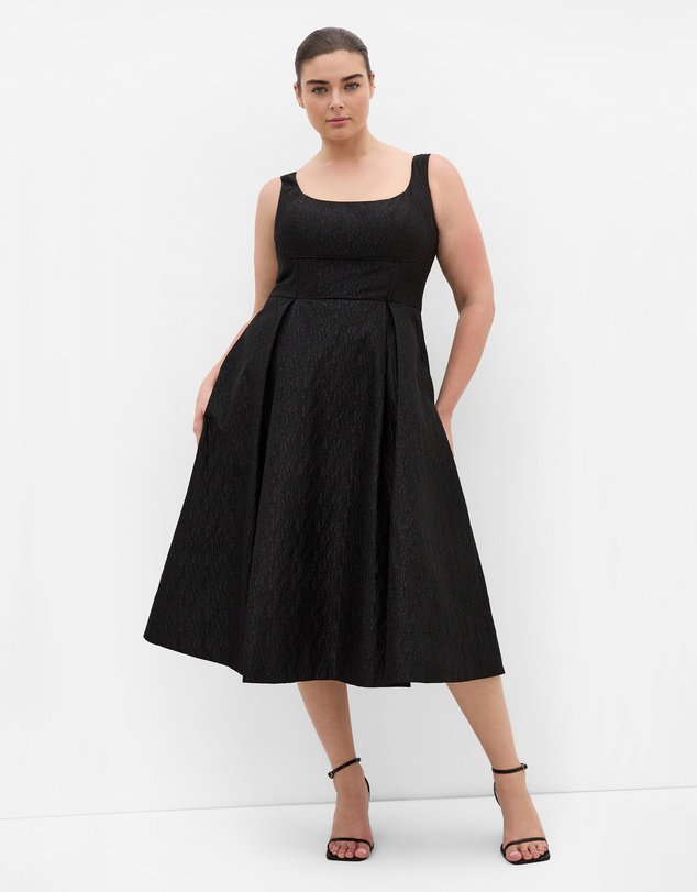 City Chic - Estella Floral Midi Dress
