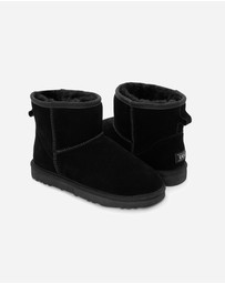 Ozwear Connection Uggs - Ugg Boots Genuine Australian Sheepskin Unisex Mini Classic Suede