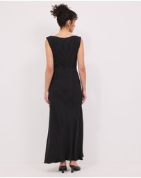 Calli - Sayer Cupro Maxi Dress