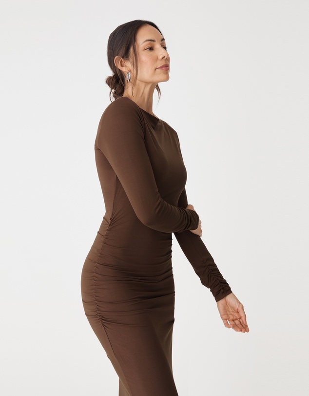 Forcast - Isobel Bamboo Ruched Dress