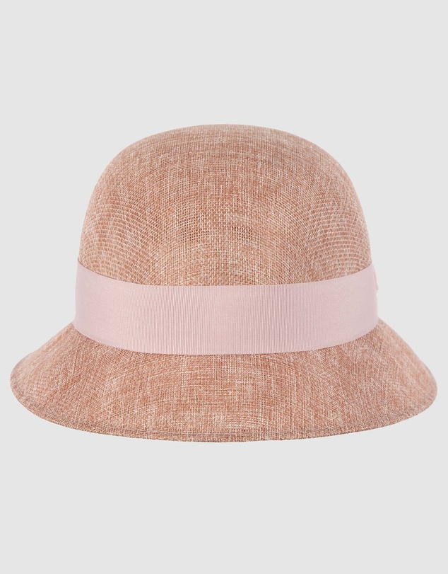 Max Alexander - Cloche Rose Dusty Pink Bucket Hat
