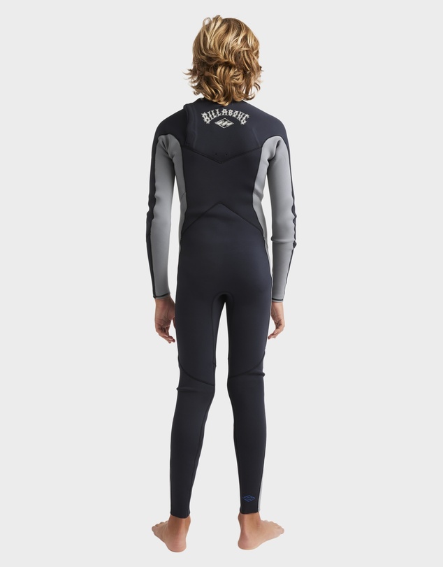 Billabong - Boys 8 to 16 3/2mm Absolute Natural Chest Zip Wetsuit