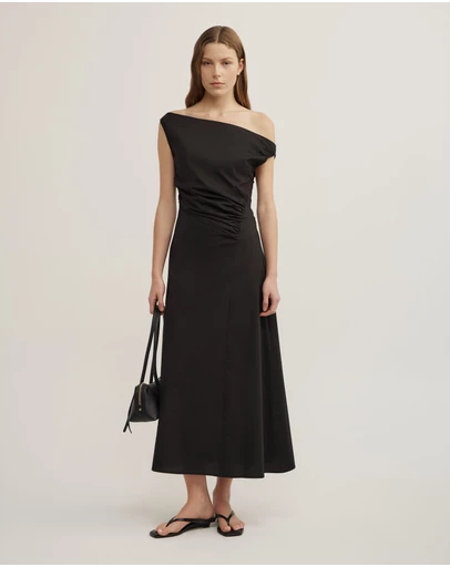 Witchery - Off Shoulder Gather Midi Dress