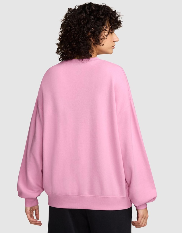 Nike - Studio Fleece Lightweight Oversized Crew-Neck Sweatshirt