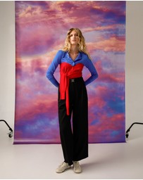 Forcast - Nicolette V-Neck Knit Cardigan