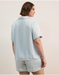 Atmos&Here Curvy - Lilah Short Satin PJ Set
