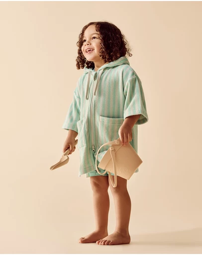 Wilson & Frenchy - Organic Terry Hooded Towel - Babies-Kids