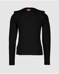 B.Nosy - Shoulder Pad Long Sleeve Tee - Kids-Teens
