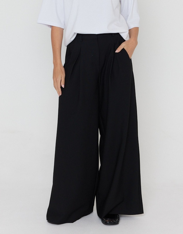 ALEXANDRA - Bali Pants Black
