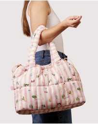 The Somewhere Co - Boat Days Marshmallow Midi Tote