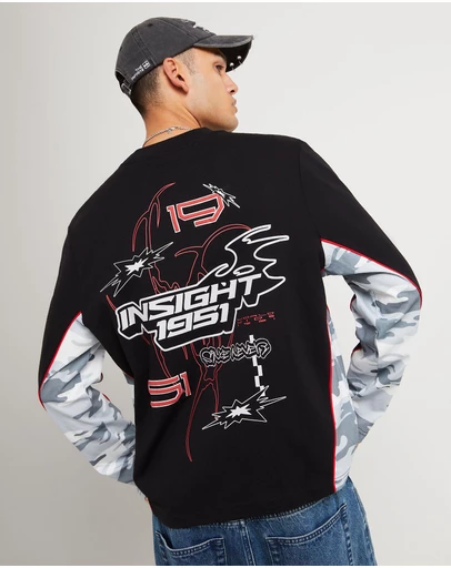 Insight - Fluid Camo Long Sleeve T-Shirt