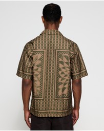 Scotch & Soda - Relaxed Fit Placed AOP Shirt