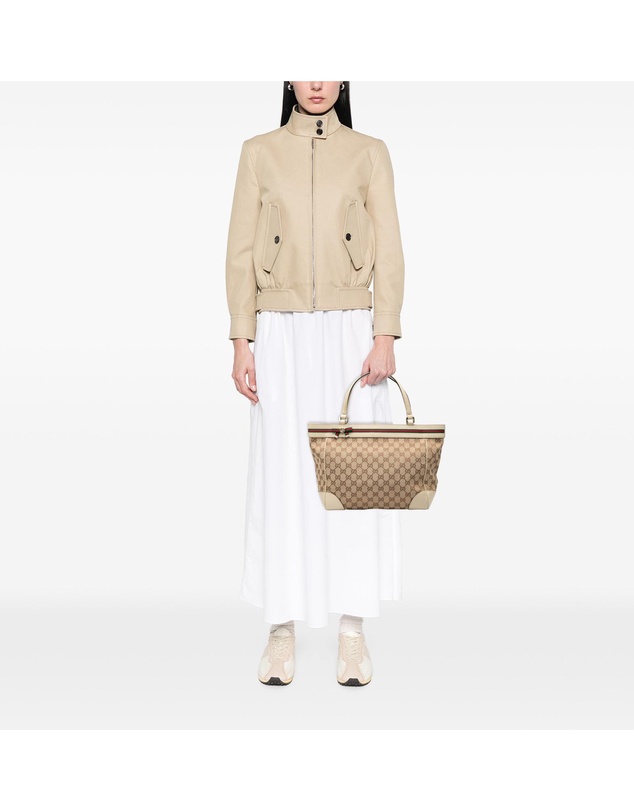 Gucci - Pre-Loved GG Canvas Mayfair Tote