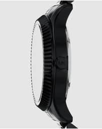 Michael Kors - Lexington Black Analogue Watch