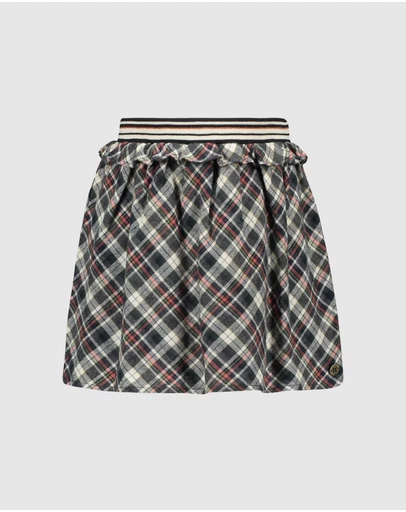 Like FLO - Ruffle Check Skirt - Kids-Teens