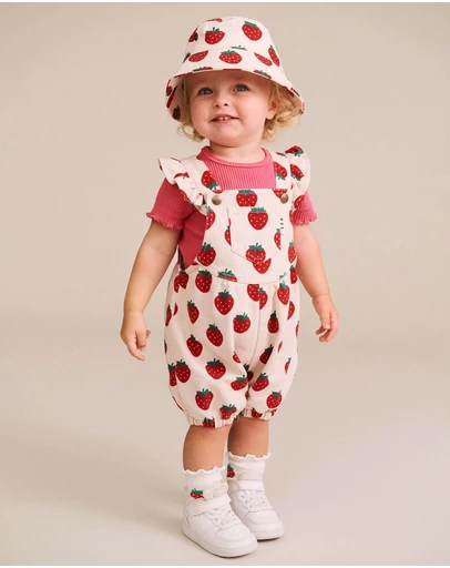 Huxbaby - Strawberry Bucket Hat - Kids