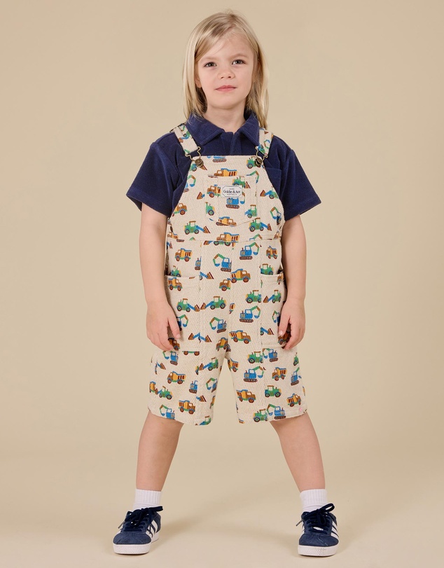 Goldie + Ace - Oversized Terry Polo - Babies-Kids