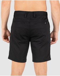 UNIT - UNIT Mens Shift Fixed Waist Utility Shorts
