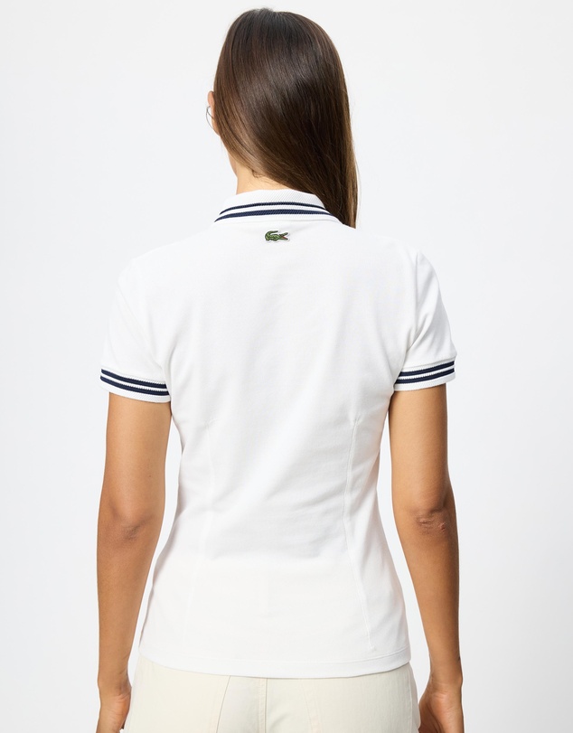 Lacoste - Roland Garros Club Stretch Mini Pique Polo