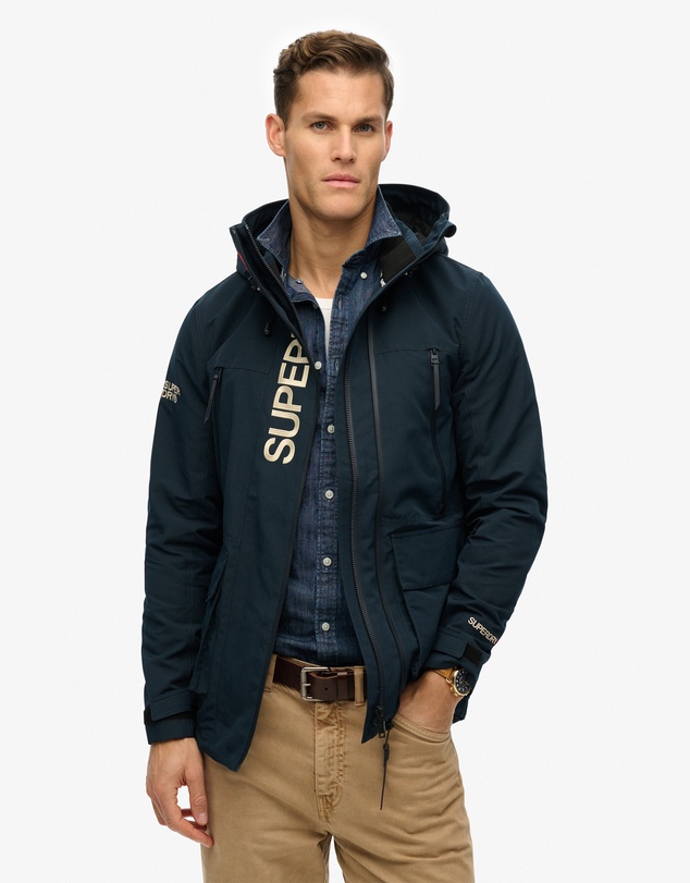 Superdry - Slim Fit Hooded Ultimate Embroidered Windbreaker