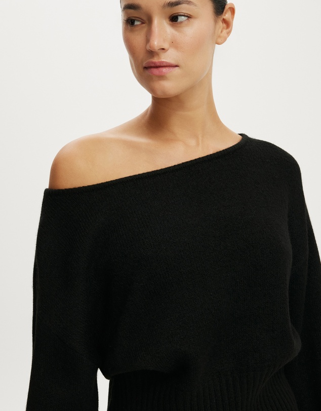 Cotton On - Softest Luxe Off Shoulder Knit Top