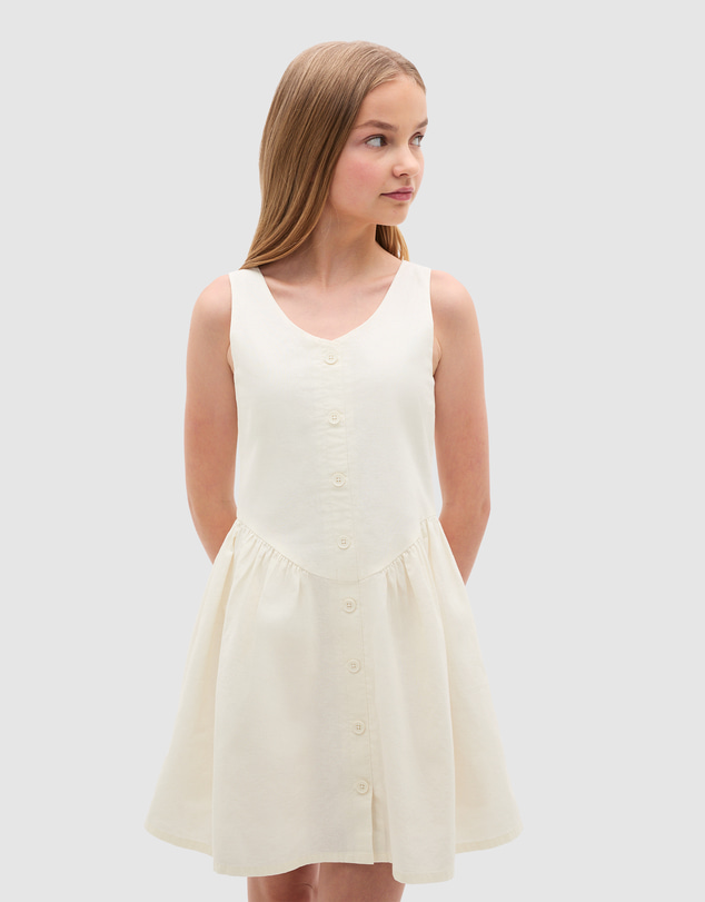Seed Heritage - Button Front Dress - Teen