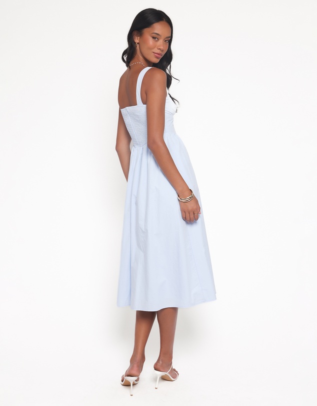 Petal & Pup - Kinslee Midi Dress - Blue