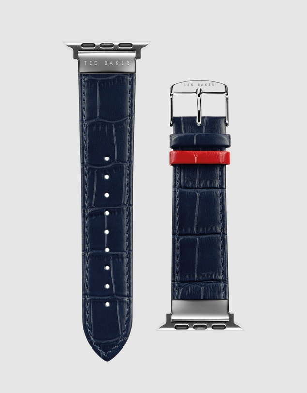 Ted Baker - Ted Baker Apple Band - Ted Metal Croco Blue